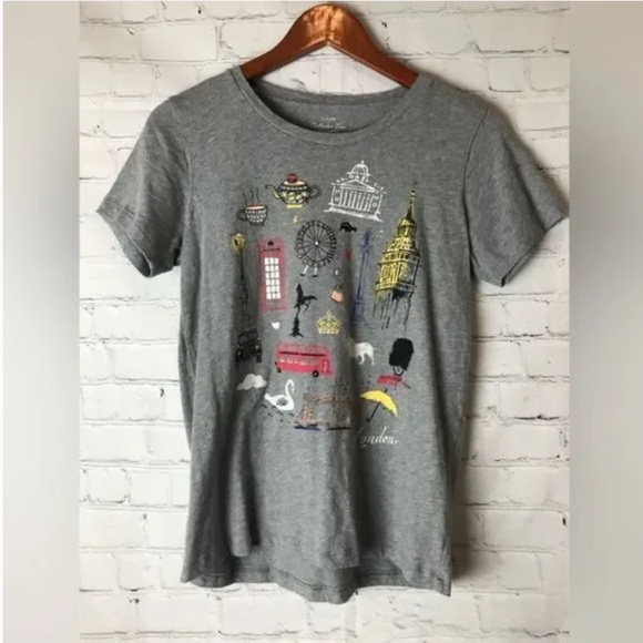 J.Crew Collection Tees London Size Small - Picture 1 of 4